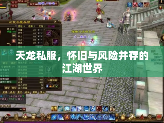 天龙私服，怀旧与风险并存的江湖世界