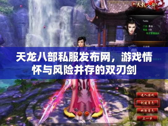 天龙八部私服发布网，游戏情怀与风险并存的双刃剑