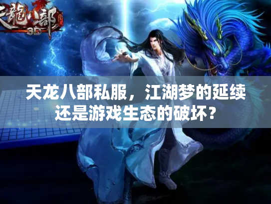 天龙八部私服，江湖梦的延续还是游戏生态的破坏？