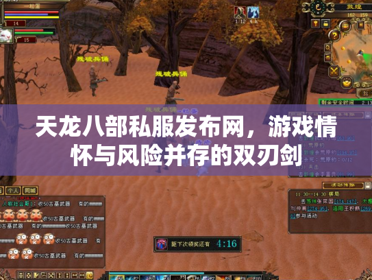 天龙八部私服发布网，游戏情怀与风险并存的双刃剑
