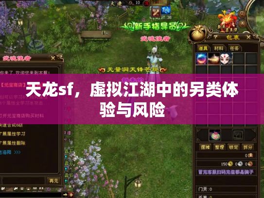 天龙sf，虚拟江湖中的另类体验与风险
