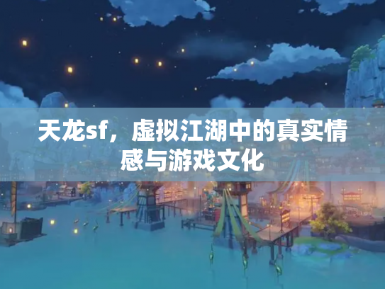 天龙sf，虚拟江湖中的真实情感与游戏文化