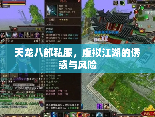 天龙八部私服，虚拟江湖的诱惑与风险