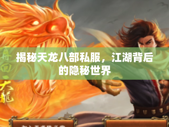 揭秘天龙八部私服，江湖背后的隐秘世界