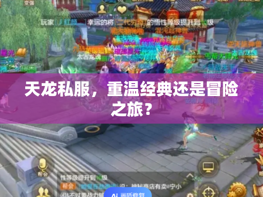 天龙私服，重温经典还是冒险之旅？
