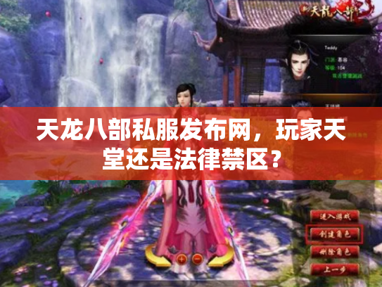 天龙八部私服发布网，玩家天堂还是法律禁区？