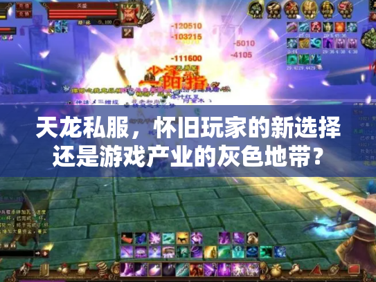 天龙私服，怀旧玩家的新选择还是游戏产业的灰色地带？
