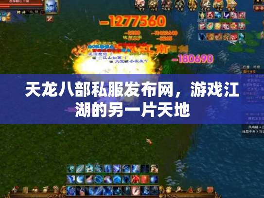 天龙八部私服发布网，游戏江湖的另一片天地