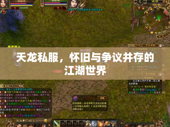 天龙私服，怀旧与争议并存的江湖世界