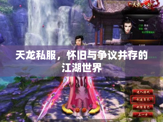 天龙私服，怀旧与争议并存的江湖世界