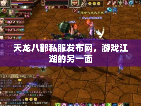 天龙八部私服发布网，游戏江湖的另一面
