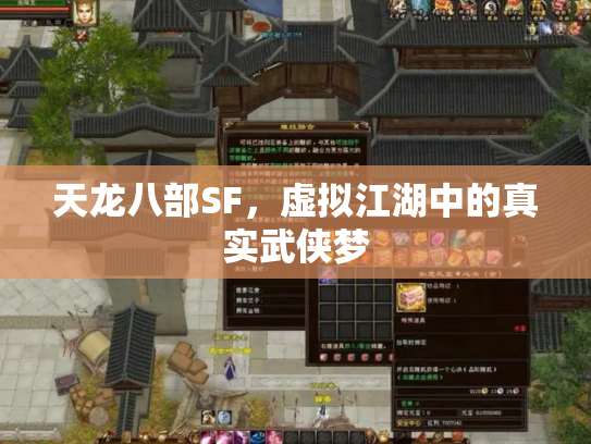 天龙八部SF，虚拟江湖中的真实武侠梦