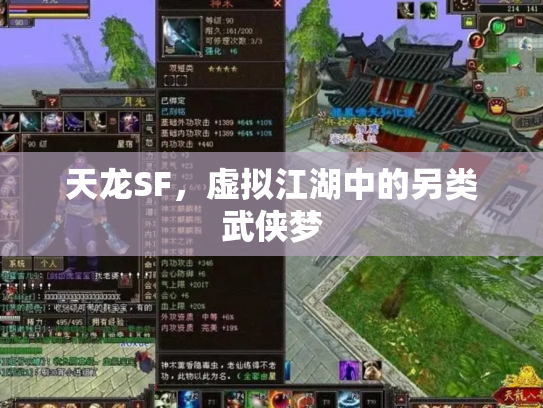 天龙SF，虚拟江湖中的另类武侠梦