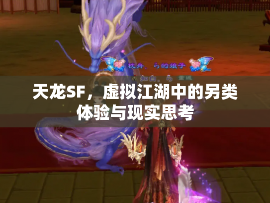 天龙SF，虚拟江湖中的另类体验与现实思考