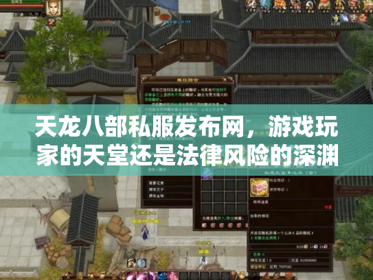 天龙八部私服发布网，游戏玩家的天堂还是法律风险的深渊？