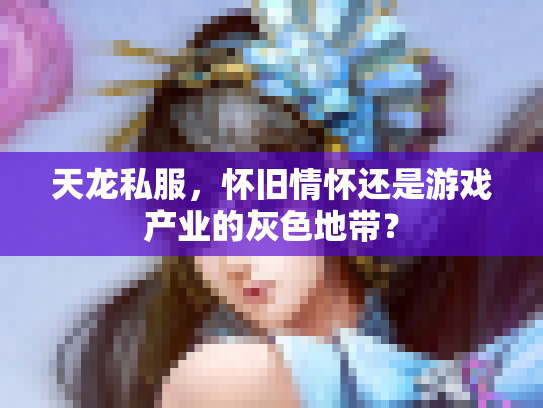 天龙私服，怀旧情怀还是游戏产业的灰色地带？