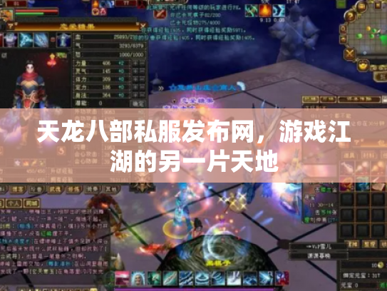 天龙八部私服发布网，游戏江湖的另一片天地