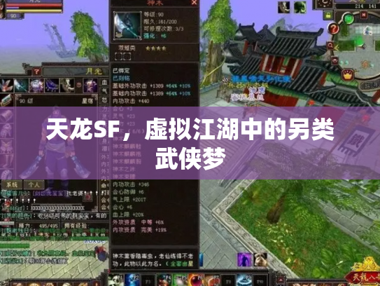 天龙SF，虚拟江湖中的另类武侠梦