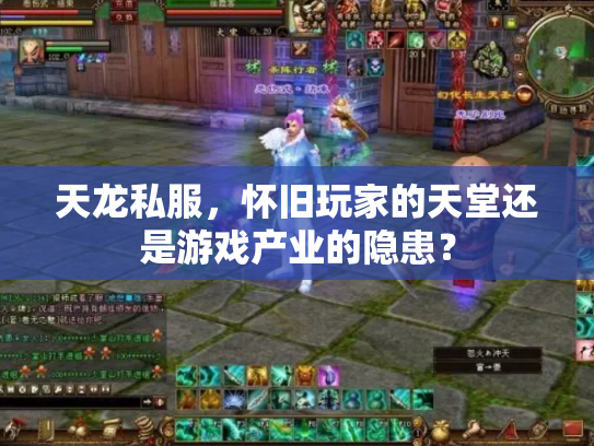 天龙私服，怀旧玩家的天堂还是游戏产业的隐患？