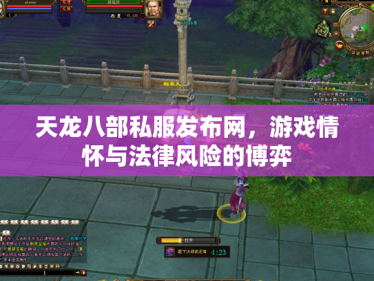 天龙八部私服发布网，游戏情怀与法律风险的博弈