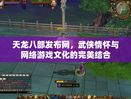 天龙八部发布网，武侠情怀与网络游戏文化的完美结合
