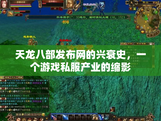天龙八部发布网的兴衰史，一个游戏私服产业的缩影
