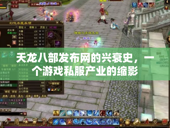 天龙八部发布网的兴衰史，一个游戏私服产业的缩影