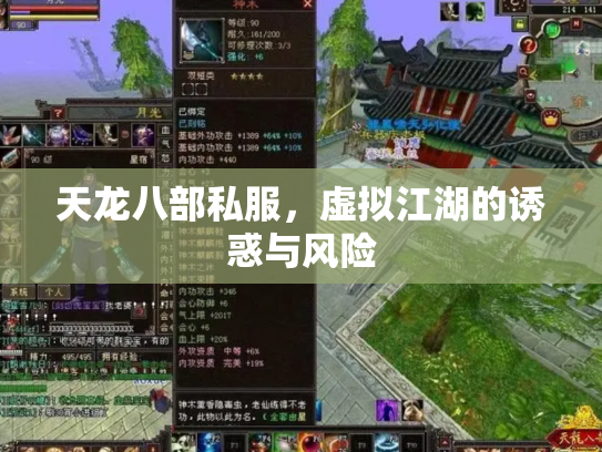 天龙八部私服，虚拟江湖的诱惑与风险