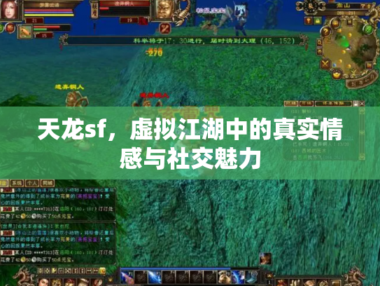 天龙sf，虚拟江湖中的真实情感与社交魅力