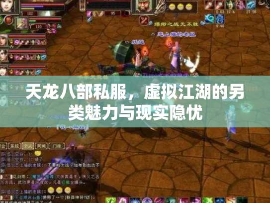 天龙八部私服，虚拟江湖的另类魅力与现实隐忧