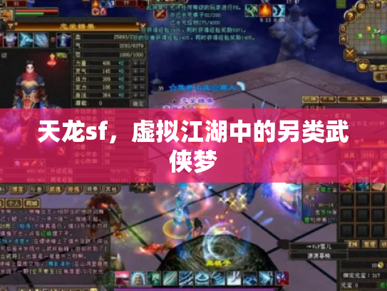 天龙sf，虚拟江湖中的另类武侠梦