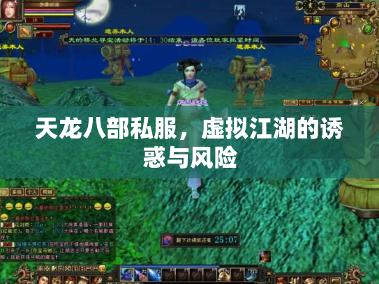 天龙八部私服，虚拟江湖的诱惑与风险