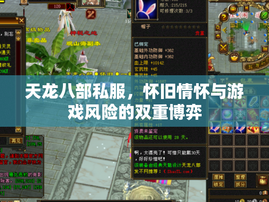 天龙八部私服，怀旧情怀与游戏风险的双重博弈