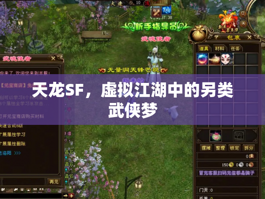 天龙SF，虚拟江湖中的另类武侠梦