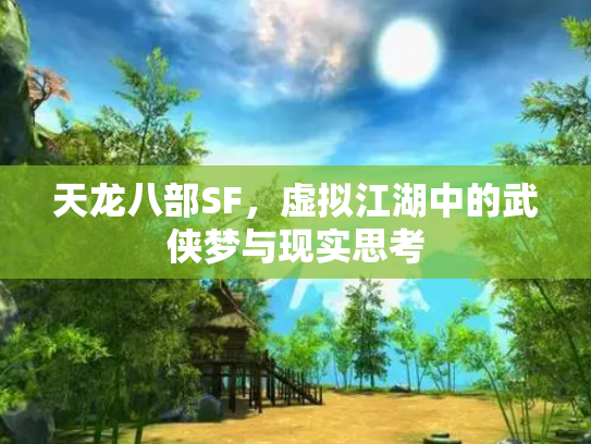 天龙八部SF，虚拟江湖中的武侠梦与现实思考