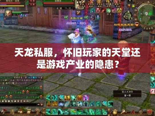 天龙私服，怀旧玩家的天堂还是游戏产业的隐患？