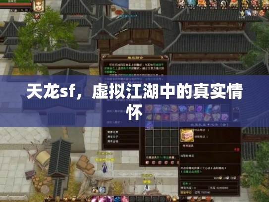 天龙sf，虚拟江湖中的真实情怀
