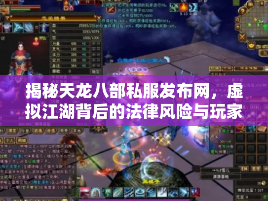 揭秘天龙八部私服发布网，虚拟江湖背后的法律风险与玩家困境