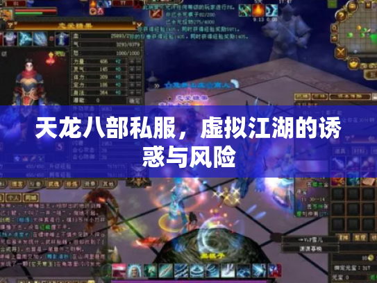 天龙八部私服，虚拟江湖的诱惑与风险