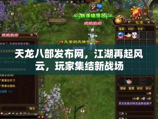 天龙八部发布网，江湖再起风云，玩家集结新战场