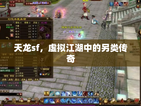 天龙sf，虚拟江湖中的另类传奇