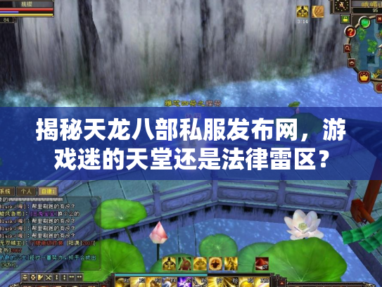 揭秘天龙八部私服发布网，游戏迷的天堂还是法律雷区？