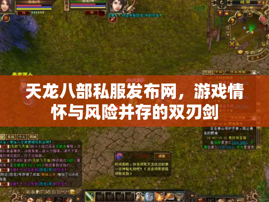 天龙八部私服发布网，游戏情怀与风险并存的双刃剑