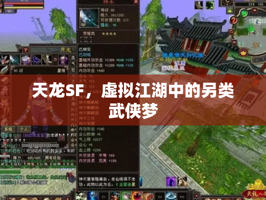 天龙SF，虚拟江湖中的另类武侠梦