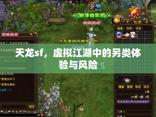 天龙sf，虚拟江湖中的另类体验与风险