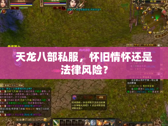 天龙八部私服，怀旧情怀还是法律风险？