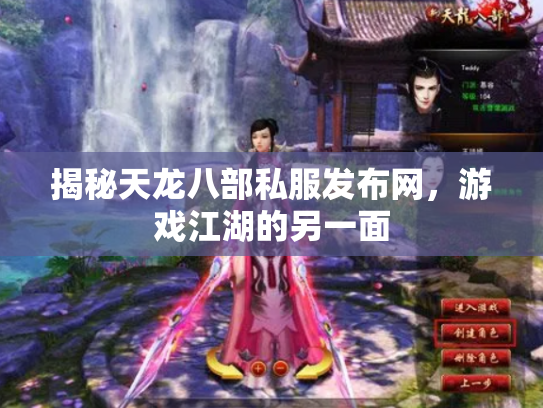 揭秘天龙八部私服发布网，游戏江湖的另一面