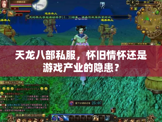 天龙八部私服，怀旧情怀还是游戏产业的隐患？