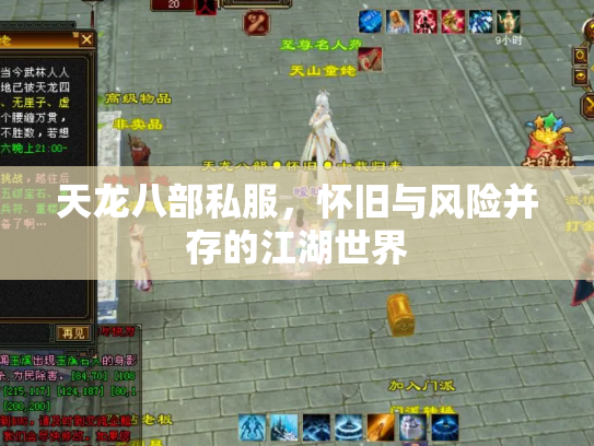 天龙八部私服，怀旧与风险并存的江湖世界