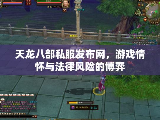 天龙八部私服发布网，游戏情怀与法律风险的博弈